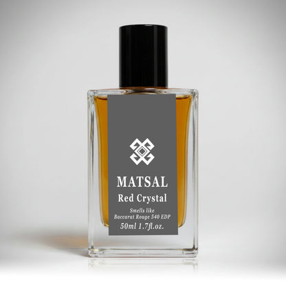 Best long-lasting perfume in Pakistan – Red Crystal. Saffron, jasmine, ambergris, and cedar. 10+ hrs.