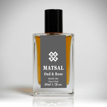 Best long-lasting perfume in Pakistan – Oud & Rose. Raspberry, rose, saffron, and smoky oud. 10+ hrs.